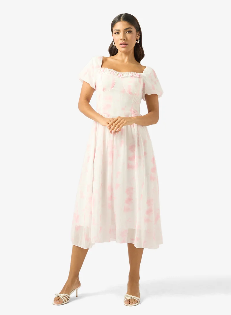 ELLA Floral Print Dress